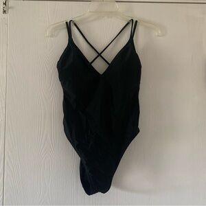Women’s Black One Piece Bathing Suit